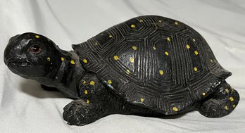 Spotted Green Tortoise Figurine