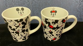 Disney Mickey And Minnie Mugs