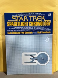 Star Trek Spaceflight Chronology By Stan & Fred Goldstein 1980. 1st PRINT.1st ED