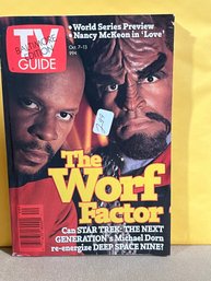 TV Guide - Oct 7, 1995 - Star Trek - The Worf Factor: Michael Dorn