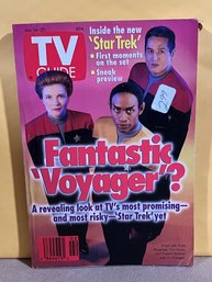TV Guide Magazine - January 14-20, 1995 - Star Trek Voyager