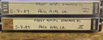 2 GRATEFUL DEAD CONCERT TAPES! 5/7/89 Frost Amp Palo Alto , CA. Tapes I & II.