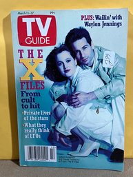 TV Guide March 11-17, 1995 #2189 - The X-Files Gillian Anderson David Duchovny