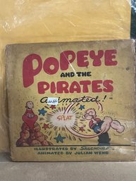 1945 Popeye And The Pirates: Animated Illustrated FIRST EDITION