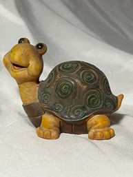 Tortoise Hand Painted Ceramic Figurine