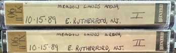 2 GRATEFUL DEAD CONCERT TAPES! Meadow Lands Arena E. Rutherford, Nj. 10.15.89 Tapes I & II. Bootleg