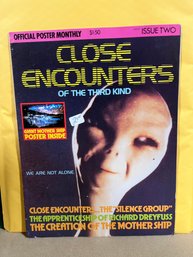1978 CLOSE ENCOUNTERS OF THE THIRD KIND OFFICIAL POSTER MONTHLY ISSUE 2