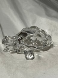 Chinese FENG Shui Tortoise, Crystal Glass Turtle, Statue Lucky Gift Of Good Health  Prosperity