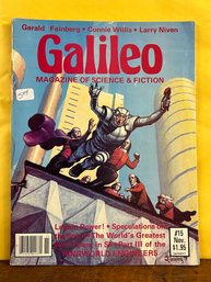 Galileo Magazine Science And Fiction #15 (Dell Comics 1979) Ringworld Engineers