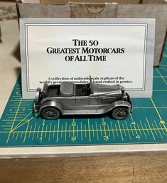 Danbury Mint '50 Greatest Motor Cars Of All Time' - Pewter 1926 Chrysler Imperial 80