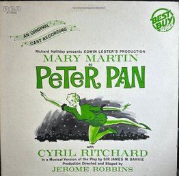 Peter Pan Mary Martin RECORD LP