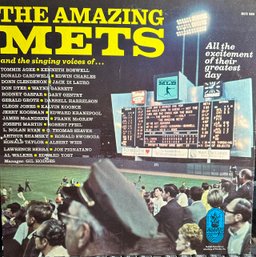 The Amazing Mets! All The Excitement Of Their Greatest Day RECORD LP