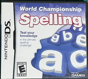 Nintendo DS - World Championship Spelling Game Cartridge