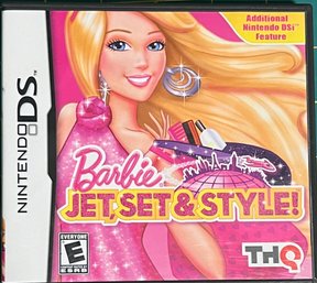 Nintendo DS - Barbie Jet, Set & Style Game Cartridge