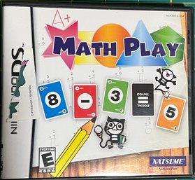Nintendo DS - Math Play Game Cartridge