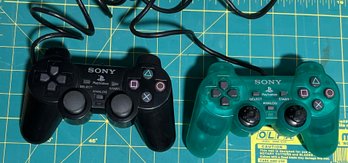2Pc Set PlayStation Controllers