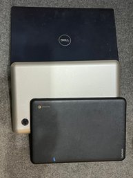 3 Laptops, Dell Studio 1737 (Model No. PP31L), Lenovo Chromebook (Model 80US) And HP Pavilion Dv6