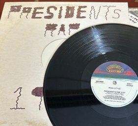 Rich Little President's Rap Vinyl LP RECORD