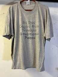 Grey Latin T-Shirt XXL