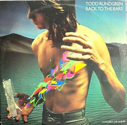 Todd Rundgren Back To The Bars Lp, Record, Vinyl