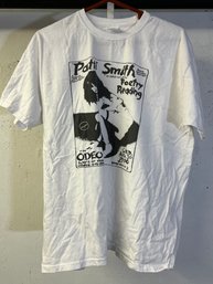 Concert Souvenir T-Shirt Patti Smith - White XL