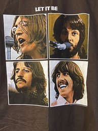 Concert Souvenir T-Shirt The Beatles - Brown L