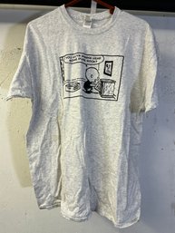 Concert Souvenir T-Shirt You Guys Wanna Hear Some Punk Rock - Grey XL