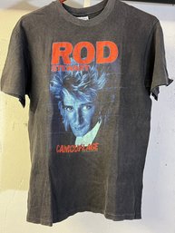 Concert Souvenir T-Shirt Rod Stewart - Grey L