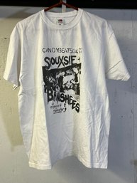 Concert Souvenir T-Shirt Siouxsie  Banshees - White XL
