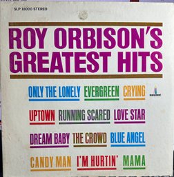 Roy Orbison's Greatest Hits Lp, Record, Vinyl
