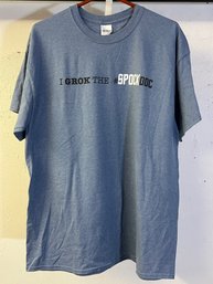 Souvenir T-Shirt For The Love Of Spock - Blue XL