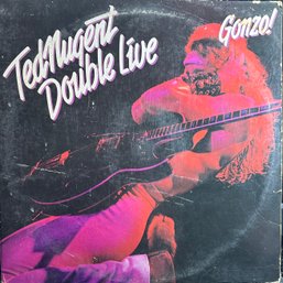 Ted Nugent Double Live Gonzo LP, Record, Vinyl