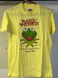 *Vintage The Art Of The Muppets T-Shirt - Yellow - M