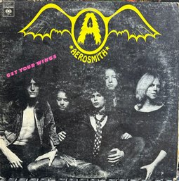 Aerosmith Get Your Wings LP, Record, Vinyl