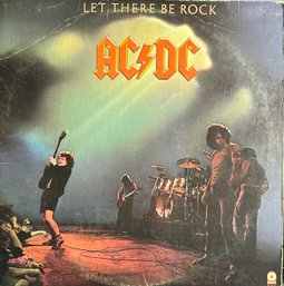 AC/DC LET THERE BE ROCK LP, Record, Vinyl