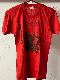 Souvenir T-Shirt Connecticut Opera - Red S