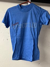 Souvenir T-Shirt Charlotte North Carolina - Blue S