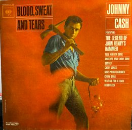 Johnny Cash Blood Sweat And Tears Lp, Record, Vinyl