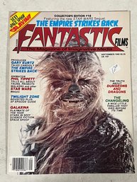 1980 Sept FANTASTIC FILMS Magazine Empire Strikes Back / Twilight Zone