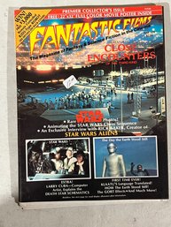 Fantastic Films Fantasy & Science Fiction Magazine #1 April 1978 W/ Poster