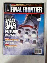 FINAL FRONTIER Magazine October 1992 - Space Science Astronomy Technology