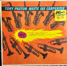 SEALED Tony Pastor Meets Ike Carpenter Lp, Record, Vinyl