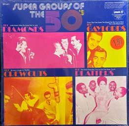 SEALED SUPER GROUPS OF THE 50'S Lp, Record, Vinyl