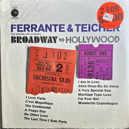 SEALED Ferrante & Teicher Broadway To Hollywood Lp, Record, Vinyl