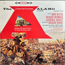 THE ALAMO ORIGINAL SOUNDTRACK RECORDING Lp, Record, Vinyl