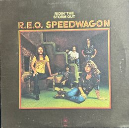 REO SPEEDWAGON RIDEN' THE STORM OUT Record Lp