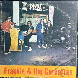 Frankie And The Corvettes Signed By Band Record Lp
