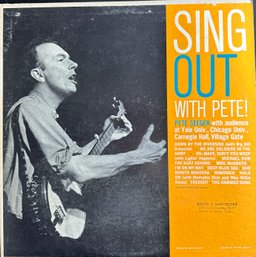 Sing Out With Pete Seeger LP RECORDS