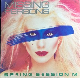 Missing Persons Spring Session M LP RECORD