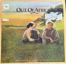 Out Of Africa Music Soundtrack. Robert Redford Meryl Streep E/e LP RECORD